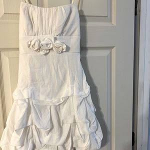 Ruby Rox, size 5, white cocktail dress